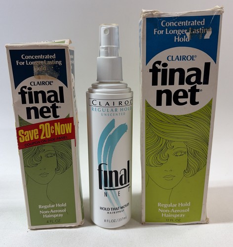Clairol final net aerosol - no,
